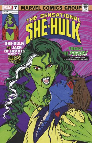 Sensational She-Hulk Vol 2 #7 Cover B Variant Betsy Cola Vampire Cover