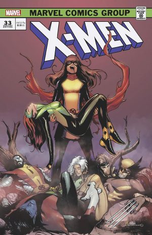 X-Men Vol 6 #33 Cover C Variant Lee Garbett Vampire Cover