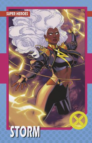 X-Men Vol 6 #33 Cover E Variant Russell Dauterman Trading Card Cover