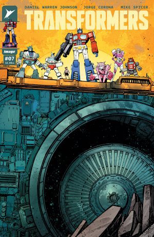 Transformers Vol 5 #7 Cover B Variant Jorge Corona & Mike Spicer Cover