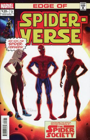 Edge Of Spider-Verse Vol 4 #3 Cover B Variant Pete Woods Homage Cover