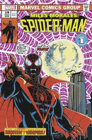 Miles Morales Spider-Man Vol 2 #19 Cover B Variant Luciano Vecchio Vampire Cover