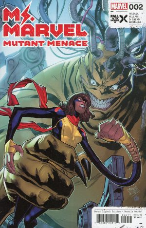 Ms Marvel Mutant Menace #2 Cover A Regular Carlos Gómez Cover