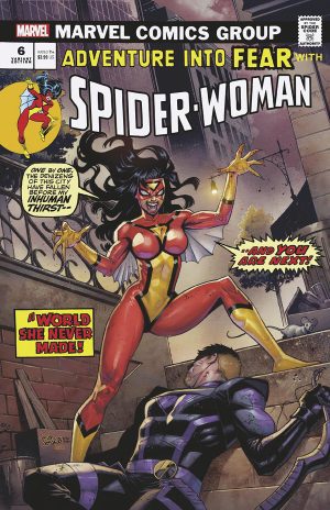 Spider-Woman Vol 8 #6 Cover B Variant Belén Ortega Vampire Cover