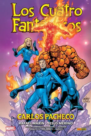 Marvel Omnibus Los 4 Fantásticos de Carlos Pacheco, Rafael Marín y Jesús Merino