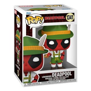 Funko Pop Deadpool - Lederhosen Deadpool Bobble-Head