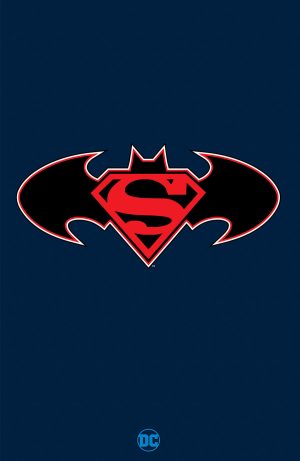 Batman/Superman Worlds Finest #26 Cover E Variant Logo Foil Cover