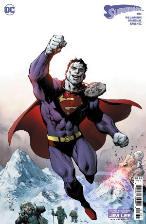 Superman Vol 7 #13 Cover E Variant Jim Lee Artist Spotlight Card Stock Cover