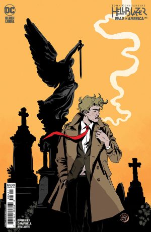 John Constantine Hellblazer Dead In America #4 Cover B Variant María Llovet Cover