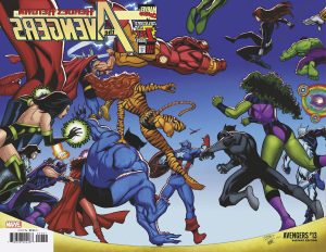 Avengers Vol 8 #13 Cover D Variant Ron Lim Wraparound Cover