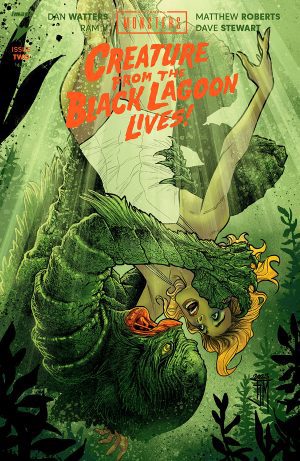 Universal Monsters Creature From The Black Lagoon Lives #2 Cover B Variant Francis Manapul Cover