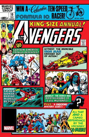 Avengers Annual #10 Cover G Facsimile Edition Variant Al Milgrom Foil Cover