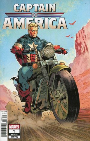 Captain America Vol 10 #9 Cover C Variant Mike Hawthorne Cover