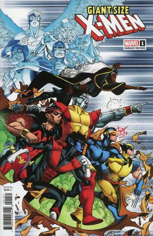 Giant Size X-Men (2024) #1 (One Shot) Cover C Variant Javier Garrón Homage Cover