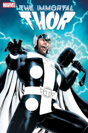 The Immortal Thor #10 Cover B Variant Paulo Siqueira Black Costume Cover