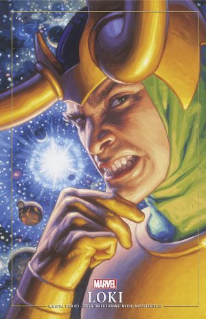 The Immortal Thor #11 Cover B Variant Greg Hildebrandt & Tim Hildebrandt Marvel Masterpieces III Loki Cover