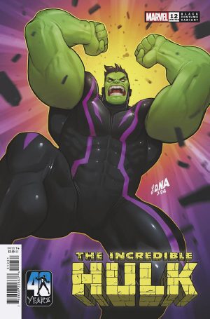 The Incredible Hulk Vol 5 #12 Cover B Variant David Nakayama Black Costume Cover