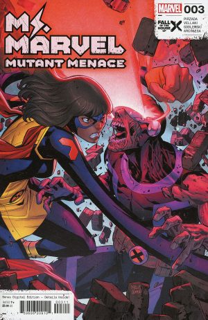 Ms Marvel Mutant Menace #3 Cover A Regular Carlos Gómez Cover