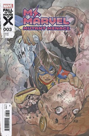 Ms Marvel Mutant Menace #3 Cover C Variant Peach Momoko Cover