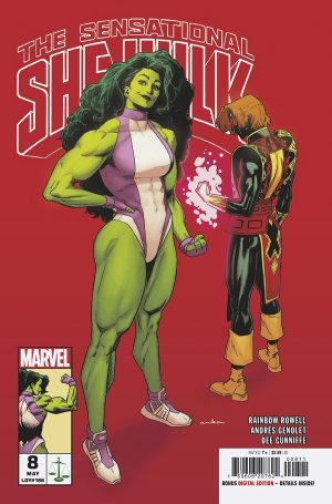 Sensational She-Hulk Vol 2 #8 Cover A Regular Andrés Genolet Cover