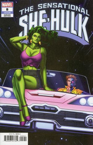 Sensational She-Hulk Vol 2 #8 Cover C Variant Andrés Genolet Cover