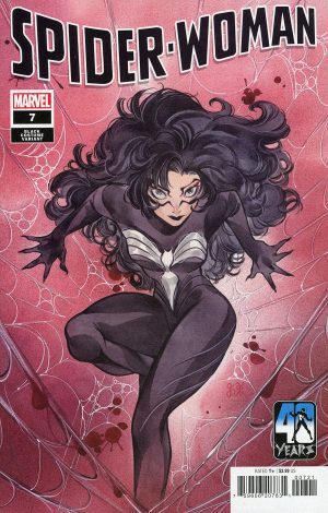 Spider-Woman Vol 8 #7 Cover B Variant Peach Momoko Black Costume Cover