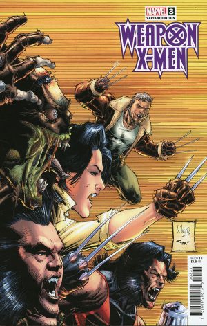Weapon X-Men #3 Cover C Variant Whilce Portacio Cover