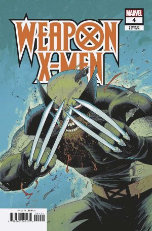 Weapon X-Men #4 Cover B Variant Declan Shalvey Cover