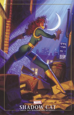 X-Men Vol 6 #34 Cover B Variant Greg Hildebrandt & Tim Hildebrandt Marvel Masterpieces III Shadowcat Cover