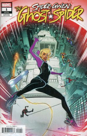 Spider-Gwen Ghost-Spider Vol 2 #1 Cover I Incentive David Marquez Surprise Variant Cover