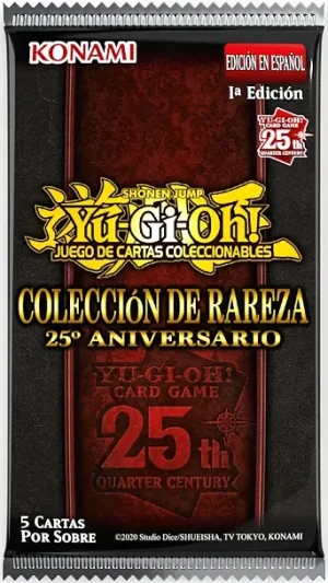 Yu-Gi-Oh Colección de Rareza II 25 Aniversario - Sobre en español