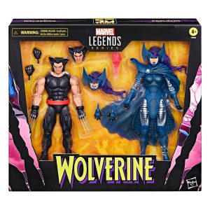 Marvel Legends Wolverine 50th Anniversary Wolverine & Psylocke 2-Pack Action Figures