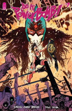 Do A Powerbomb #1 Cover A Regular Daniel Warren Johnson Cover