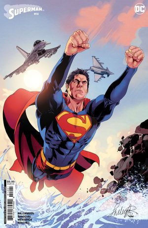 Superman Vol 7 #14 Cover B Variant Salvador Larroca Card Stock Cover