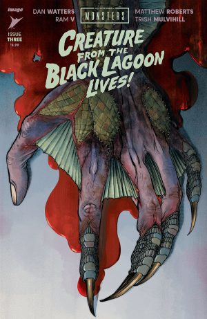 Universal Monsters Creature From The Black Lagoon Lives #3 Cover A Regular Matthew Roberts & Dave Stewart Cover