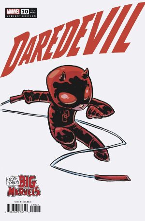 Daredevil Vol 8 #10 Cover B Variant Skottie Youngs Big Marvels Cover