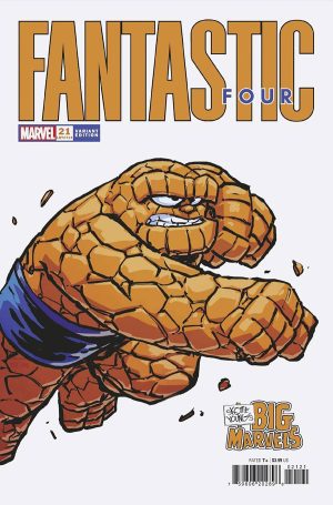 Fantastic Four Vol 7 #21 Cover B Variant Skottie Youngs Big Marvels Cover