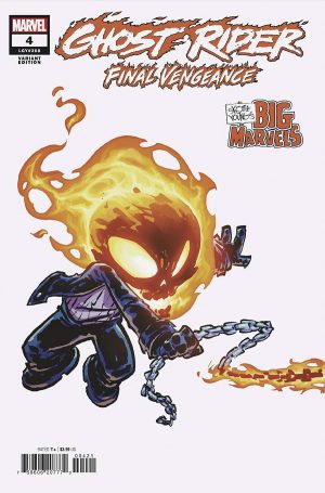 Ghost Rider Final Vengeance #4 Cover B Variant Skottie Youngs Big Marvels Cover