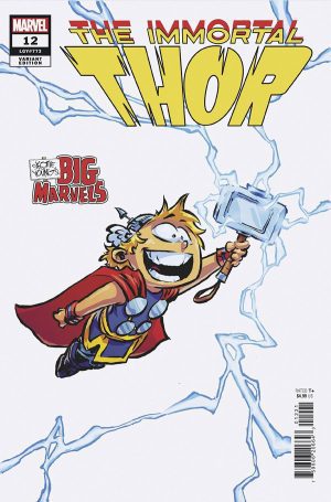 The Immortal Thor #12 Cover B Variant Skottie Youngs Big Marvels Cover