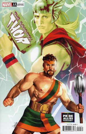 The Immortal Thor #12 Cover C Variant Davi Go Pride Allies Cover