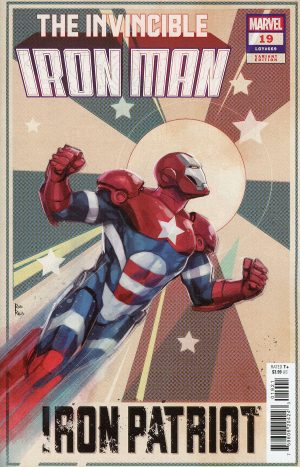 Invincible Iron Man Vol 4 #19 Cover C Variant Rod Reis Iron Patriot Cover