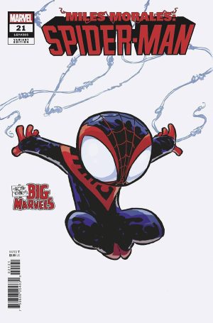 Miles Morales Spider-Man Vol 2 #21 Cover B Variant Skottie Youngs Big Marvels Cover