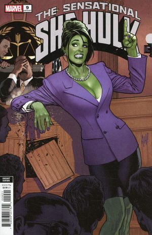 Sensational She-Hulk Vol 2 #9 Cover B Variant Adam Hughes Cover