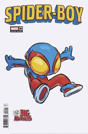 Spider-Boy #8 Cover B Variant Skottie Youngs Big Marvels Cover