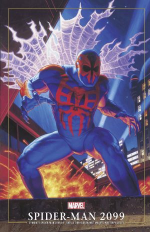 Symbiote Spider-Man 2099 #4 Cover B Variant Greg Hildebrandt & Tim Hildebrandt Marvel Masterpieces III Spider-Man 2099 Cover