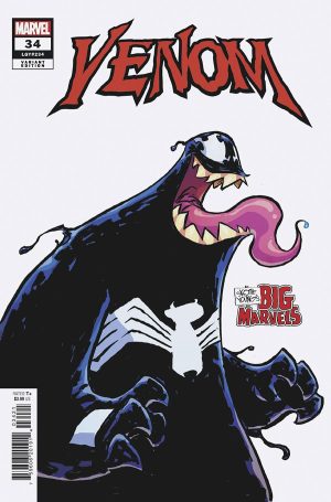 Venom Vol 5 #34 Cover B Variant Skottie Youngs Big Marvels Cover