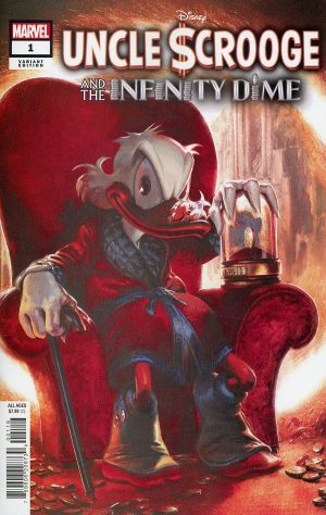 Uncle Scrooge And The Infinity Dime #1 (One Shot) Cover J Incentive Gabriele Dell Otto Variant Cover