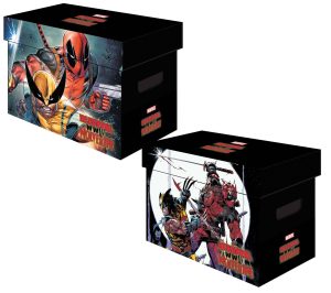 Caja para comics Marvel Graphic Deadpool & Wolverine WWIII Short Comic Storage Box