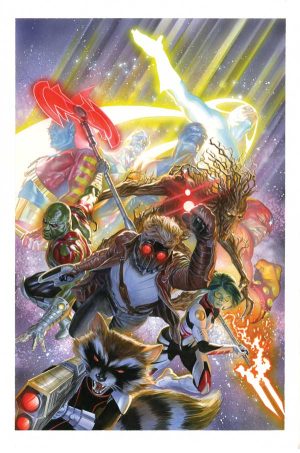 Marvel Comics Alex Ross Guardians of the Galaxy Print