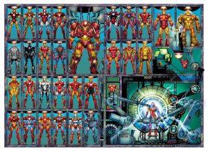 Invincible Iron Man Bob Layton Connecting Covers Set